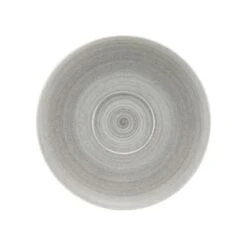 Artis Grey Modern Rustic Saucer Coupe - 4.72" (12cm) (Box Of 12)
