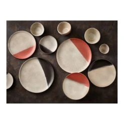 Artis Spot On Black Coupe Plate 23cm/9" (Box Of 6) -Kitchen Store artis spot on black coupe plate 23cm 9 box of 6 p7688 16572 image