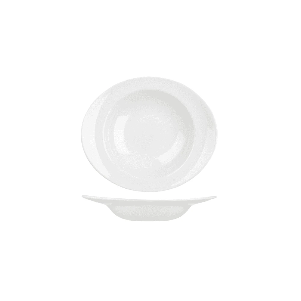 Churchill China Equation 27.5x22cm/11x9" - (14oz) Oval Soup Plate Churchill (Box Of 12) 3 Churchill China Equation 27.5x22cm/11x9" - (14oz) Oval Soup Plate Churchill (Box Of 12)