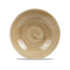 Churchill China Patina Coupe Bowl 18.2cm (7.25") Antique Taupe (Box Of 12)