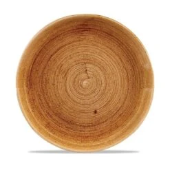 Churchill China Patina Coupe Plate 21.7cm (8.5") Vintage Copper (Box Of 12)