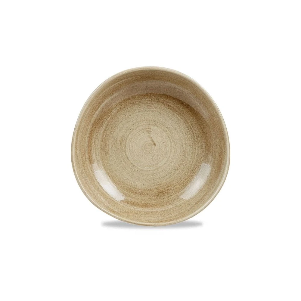Churchill China Patina Organic Round Bowl- 25.3cm (9.75") / 38oz Antique Taupe (Box Of 12) 3 Churchill China Patina Organic Round Bowl- 25.3cm (9.75") / 38oz Antique Taupe (Box Of 12)
