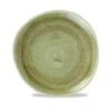 Churchill China Patina Organic Round Plate - 26.4cm (10.25") Burnished Green (Box Of 12) -Kitchen Store churchill china patina organic round plate 26 4cm 10 25 burnished green box of 12 p2349 12034 image