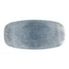 Churchill China Raku Oblong Plate 34.9 X 18.4cm Topaz Blue (Box Of 12) -Kitchen Store churchill china raku oblong plate 34 9 x 18 4cm topaz blue box of 12 p2719 12117 image