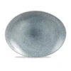 Churchill China Raku Oval Coupe Plate 27 X 22.9cm / 10.5" X 9" Topaz Blue (Box Of 12) 1 Churchill China Raku Oval Coupe Plate 27 X 22.9cm / 10.5" X 9" Topaz Blue (Box Of 12) -Kitchen Store churchill china raku oval coupe plate 27 x 22 9cm 10 5 x 9 topaz blue box of 12 p2721 12133 image