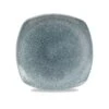 Churchill China Raku Square Plate 21.5cm / 8.5" Topaz Blue (Box Of 12)