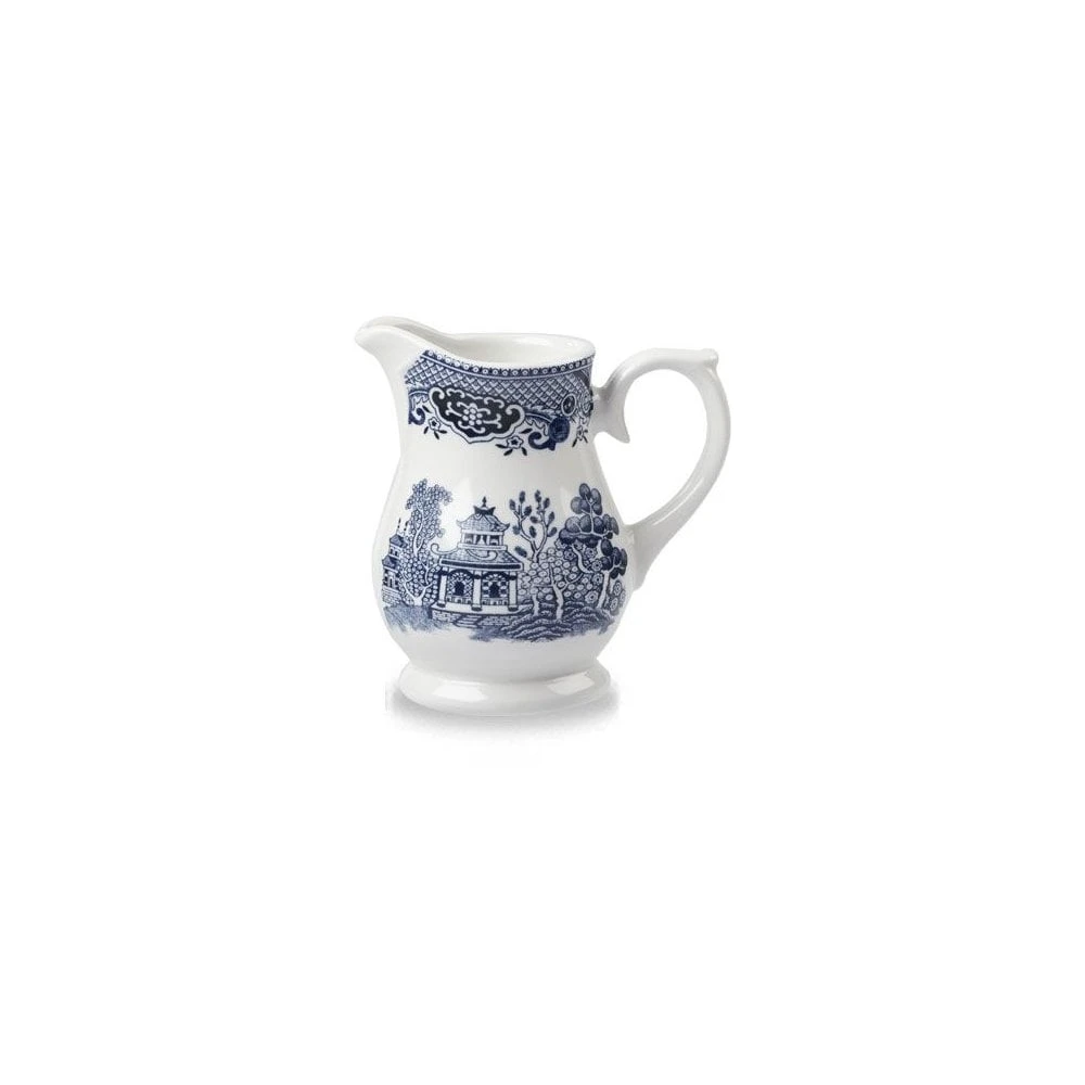 Churchill China Sandringham Blue 5oz (14cl) Jug Vintage Print (Box Of 4) 3 Churchill China Sandringham Blue 5oz (14cl) Jug Vintage Print (Box Of 4)