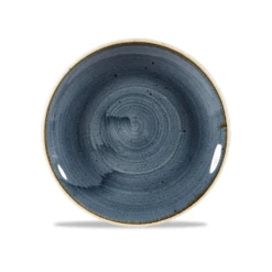 Churchill China Stonecast Blueberry Evolve Coupe Plate 16.51cm (Box Of 12)