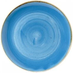Churchill China Stonecast Coupe Bowl 18.2cm (7.25") Cornflower (Box Of 12)