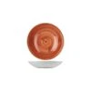 Churchill China Stonecast Coupe Bowl 31cm (12.25") Spiced Orange (Box Of 12) -Kitchen Store churchill china stonecast coupe bowl 31cm 12 25 spiced orange box of 12 p2185 9320 image