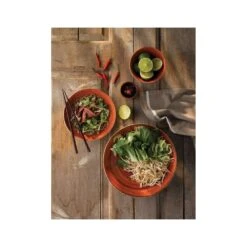 Churchill China Stonecast Coupe Bowl 31cm (12.25") Spiced Orange (Box Of 12) -Kitchen Store churchill china stonecast coupe bowl 31cm 12 25 spiced orange box of 12 p2185 9321 image