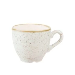 Churchill China Stonecast Espresso Cup 3.5oz (9cl) White (Box Of 12)