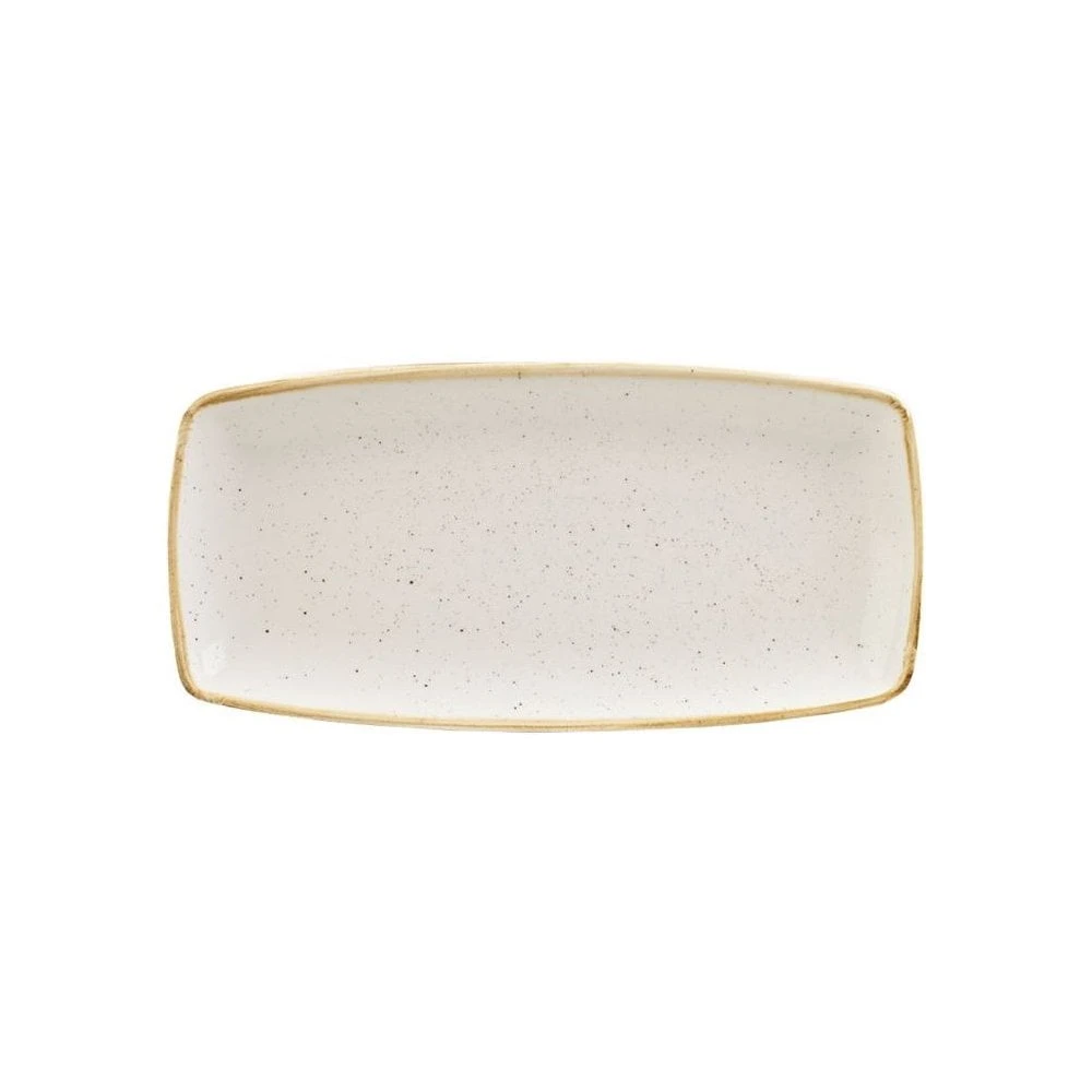 Churchill China Stonecast Oblong Plate 35 X 18.5cm White (Box Of 6) 3 Churchill China Stonecast Oblong Plate 35 X 18.5cm White (Box Of 6)