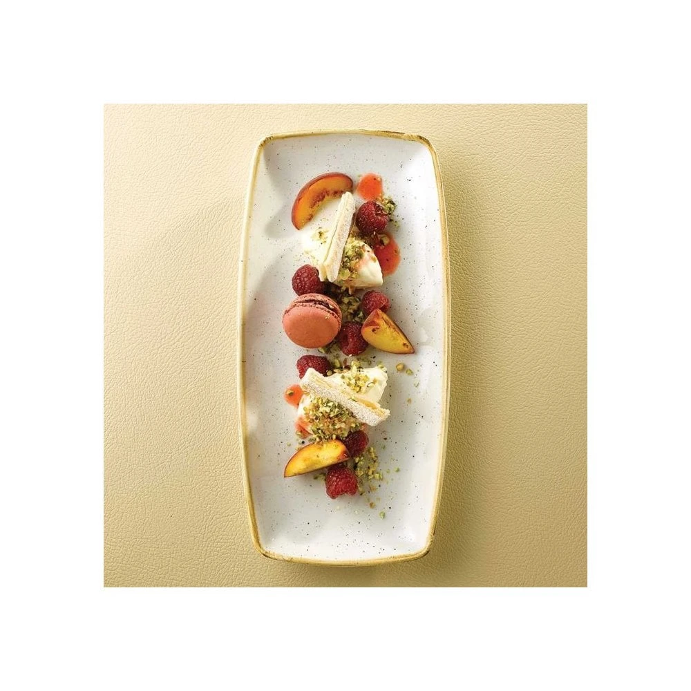 Churchill China Stonecast Oblong Plate 35 X 18.5cm White (Box Of 6) 4 Churchill China Stonecast Oblong Plate 35 X 18.5cm White (Box Of 6) - Image 2