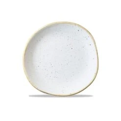Churchill China Stonecast Organic Round Plate Barley White- 18.6 Cm/ 7.25'' (Box Of 12)
