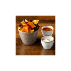 Churchill China Stonecast Ripple Dip Pot 5.9x5cm - 2oz (5cl) Duck Egg (Box Of 12) -Kitchen Store churchill china stonecast ripple dip pot 5 9x5cm 2oz 5cl duck egg box of 12 p2110 9780 image