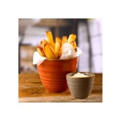 Churchill China Stonecast Ripple Dip Pot 5.9x5cm - 2oz (5cl) Spiced Orange (Box Of 12) -Kitchen Store churchill china stonecast ripple dip pot 5 9x5cm 2oz 5cl spiced orange box of 12 p2203 9784 image