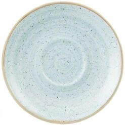 Churchill China Stonecast Saucer 15.6cm (6.25") Duck Egg (Box Of 12)