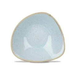 Churchill China Stonecast Triangle Bowl 18.5cm (7.25") Duck Egg (Box Of 12)