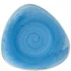 Churchill China Stonecast Triangle Plate 22.9cm (9") Cornflower (Box Of 12) -Kitchen Store churchill china stonecast triangle plate 22 9cm 9 cornflower box of 12 p2274 12369 image