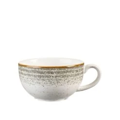 Churchill China Studio Print Stone Grey Cappuccino Cup 8oz/ 27.7cl (Box Of 12)