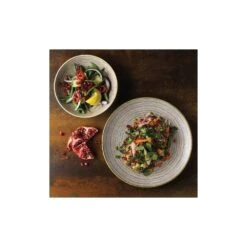 Churchill China Studio Print Stone Grey Wide Rim Bowl Medium 9.5''/24 Cm (Box Of 12) -Kitchen Store churchill china studio print stone grey wide rim bowl medium 9 5 24 cm box of 12 p2685 9101 image