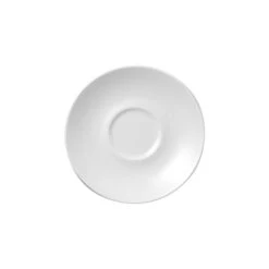Churchill China White 14.1cm (5.5") Georgian Saucer (Box Of 12)