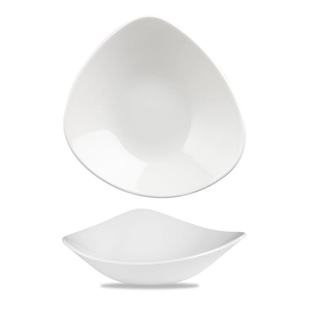 Churchill China White Lotus Bowl 9" (Box Of 12) 3 Churchill China White Lotus Bowl 9" (Box Of 12)