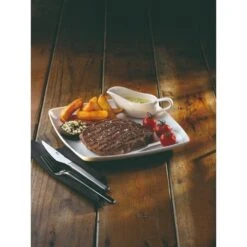 Churchill China X Squared Deep Square Plate 30cm / 11.75" (Box Of 6) -Kitchen Store churchill china x squared deep square plate 30cm 11 75 box of 6 p1878 12472 image