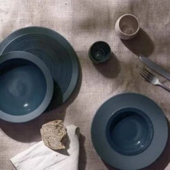 Degrenne Bahia Blue Stone Round Gourmet Plate 23cm (Box Of 6) 7 Degrenne Bahia Blue Stone Round Gourmet Plate 23cm (Box Of 6) -Kitchen Store degrenne bahia blue stone round gourmet plate 23cm box of 6 p4054 12542 image