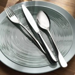 Degrenne Bahia Green Clay Round Dinner Plate 23cm (Box Of 6) -Kitchen Store degrenne bahia green clay round dinner plate 23cm box of 6 p4039 12562 image