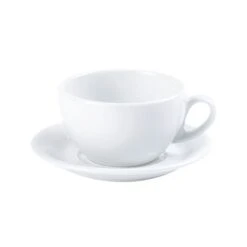 DPS Tableware Porcelite Bowl Shaped Cup Roma 200ml / 7oz (Box Of 6)