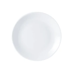 DPS Tableware Porcelite Coupe Shaped Plate 26cm/10" (Box Of 6)