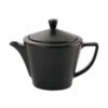 DPS Tableware Seasons Conic Teapot 17.5oz / 50cl Graphite (Box Of 6)
