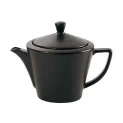 DPS Tableware Seasons Conic Teapot 17.5oz / 50cl Graphite (Box Of 6)