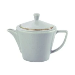 DPS Tableware Seasons Conic Teapot 17.5oz / 50cl Stone (Box Of 6)