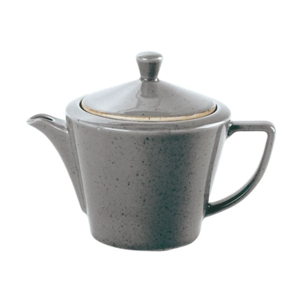 DPS Tableware Seasons Conic Teapot 17.5oz / 50cl Storm (Box Of 6) 3 DPS Tableware Seasons Conic Teapot 17.5oz / 50cl Storm (Box Of 6)