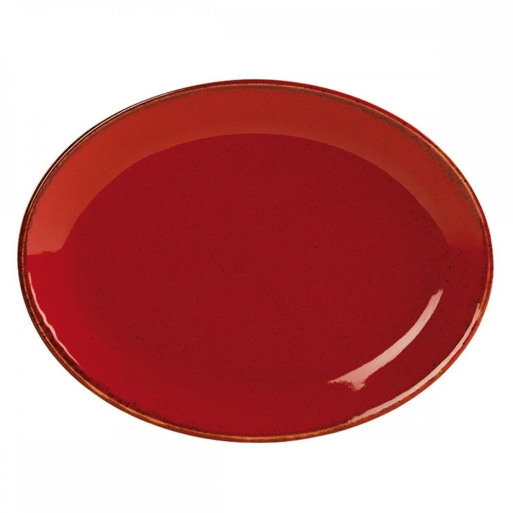 DPS Tableware Seasons Oval Plate 12" / 30cm Magma (Box Of 6) 3 DPS Tableware Seasons Oval Plate 12" / 30cm Magma (Box Of 6)