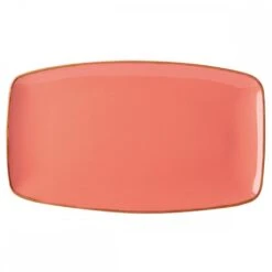 DPS Tableware Seasons Rectangular Plate 31 X 18cm Coral (Box Of 6)
