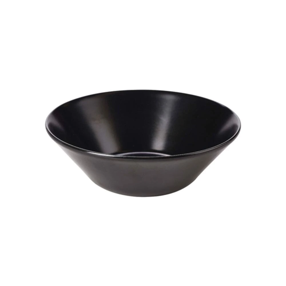 Genware Luna Serving Bowl H Black Stoneware 24 X 8 Cm (Box Of 12) 3 Genware Luna Serving Bowl H Black Stoneware 24 X 8 Cm (Box Of 12)