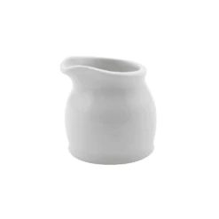Genware Porcelite 1oz (3cl) Milk Jug (Box Of 6)