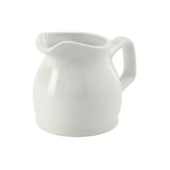 Genware Porcelite 5oz (14cl) Milk Jug (Box Of 6)