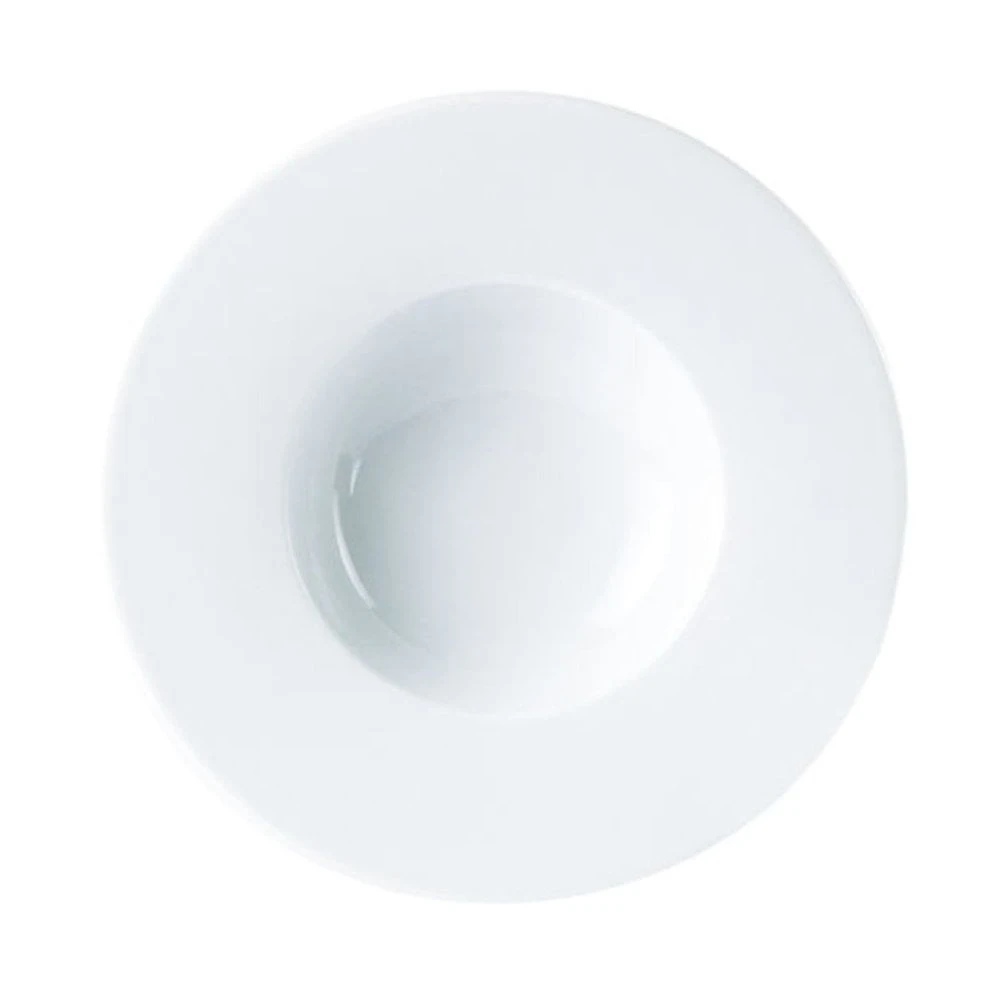 Genware Porcelite Wide Rim Pasta Plate 30cm/12" (Box Of 6) 3 Genware Porcelite Wide Rim Pasta Plate 30cm/12" (Box Of 6)
