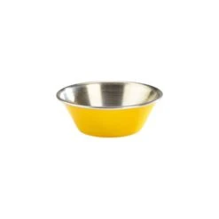 Genware Ramekin 1.5oz (43ml) Stainless Steel Yellow (Box Of 12)