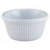 Genware Ramekin Fluted White 90ml / 3oz Melamine (Box Of 12) 2 Genware Ramekin Fluted White 90ml / 3oz Melamine (Box Of 12) -Kitchen Store genware ramekin fluted white 90ml 3oz melamine box of 12 p44 7169 image