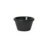 Genware Ramekin Plain Black 50ml / 2oz Melamine (Box Of 12) -Kitchen Store genware ramekin plain black 50ml 2oz melamine box of 12 p41 9817 image