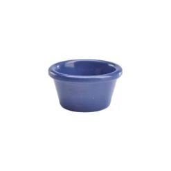 Genware Ramekin Plain Blue 50ml / 2oz Melamine (Box Of 24)