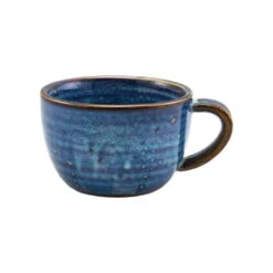 Genware Terra Porcelain Aqua Blue Coffee Cup 28.5cl/10oz (Box Of 6)