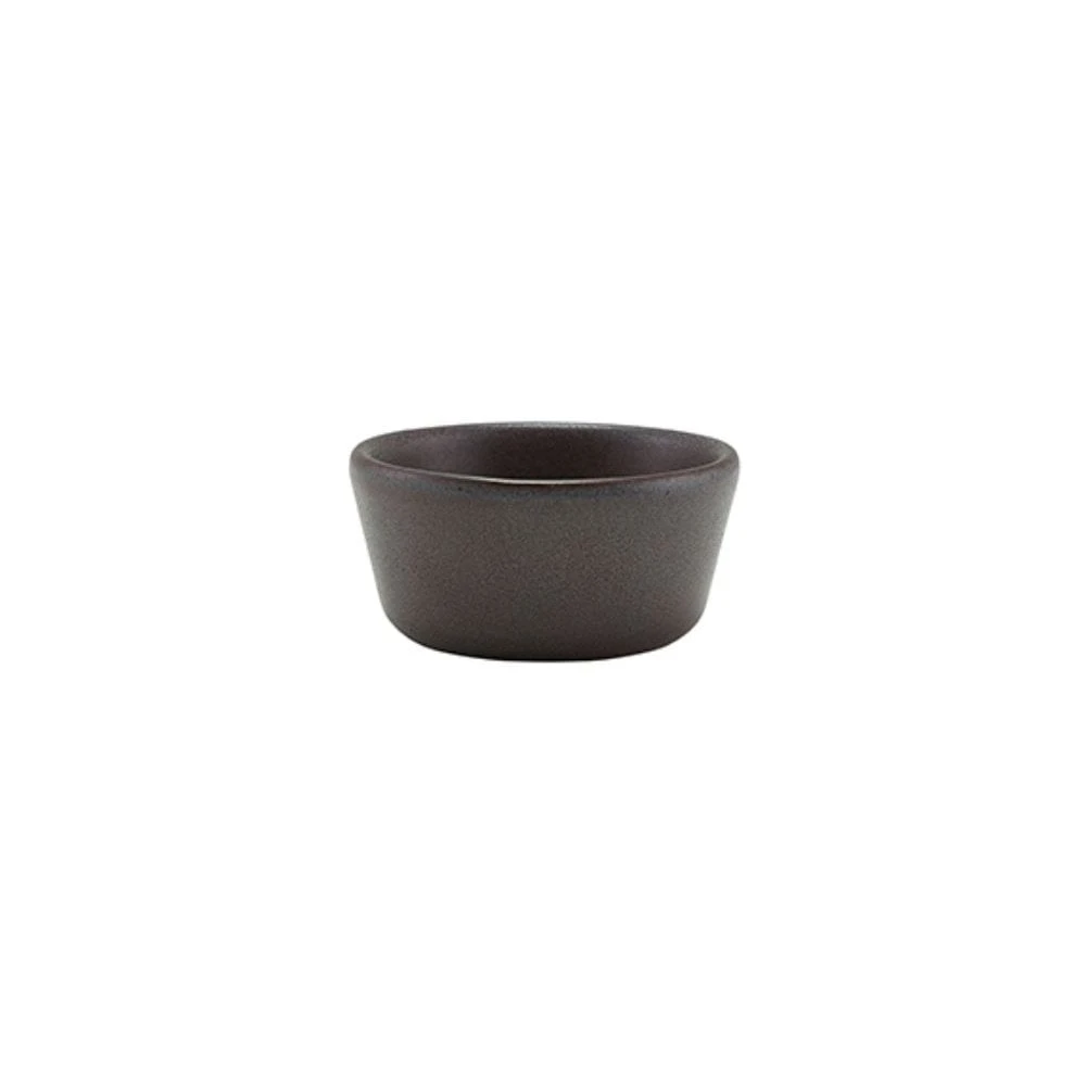 Genware Terra Stoneware Antigo Ramekin 6.5cm / 1.5oz (4.5cl) (Box Of 12) 3 Genware Terra Stoneware Antigo Ramekin 6.5cm / 1.5oz (4.5cl) (Box Of 12)