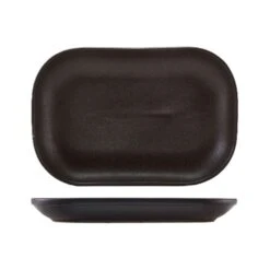 Genware Terra Stoneware Antigo Rect. Plate 24 X 16.5cm (Box Of 6)